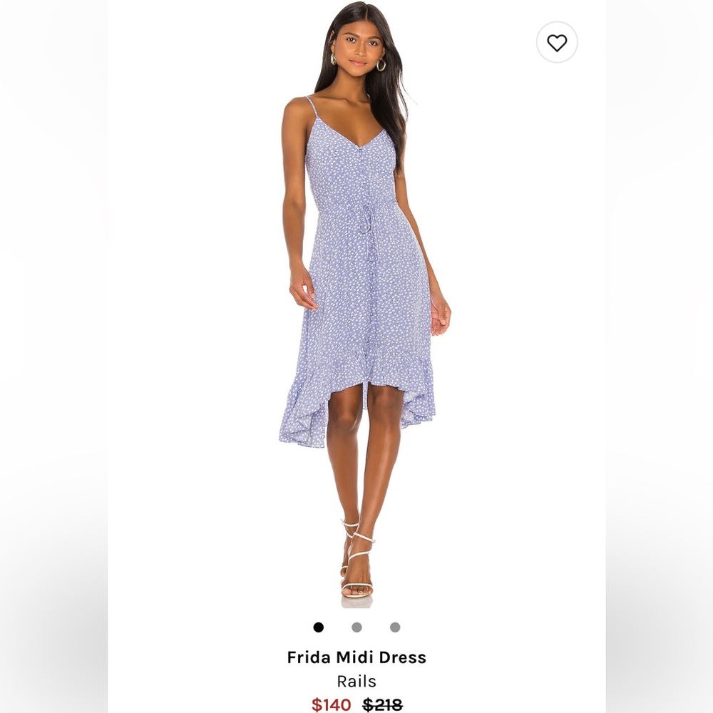 New with tags: Rails - Frida Midi Dress - Size Small